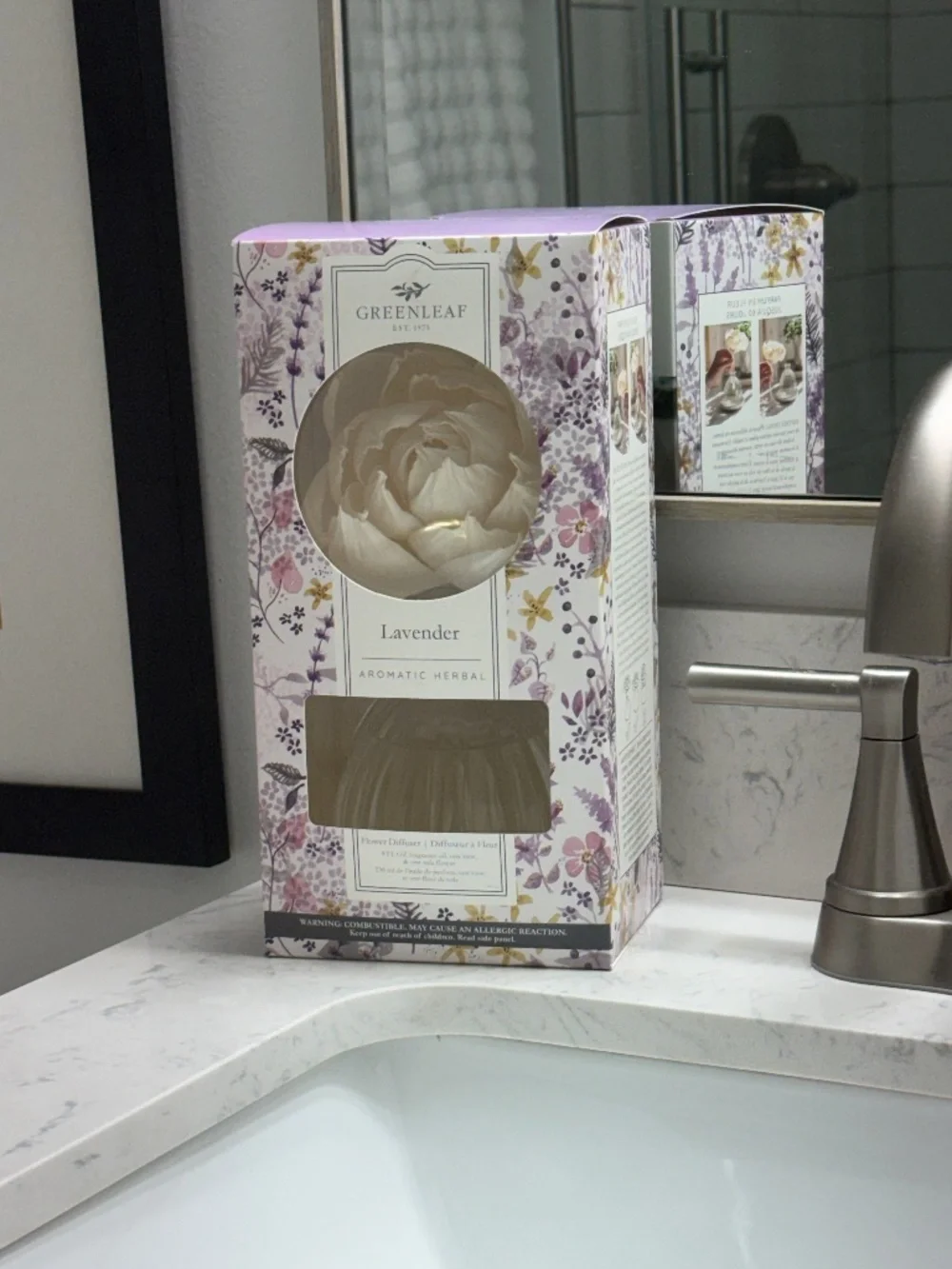 Greenleaf Flower diffuser, Lavender scent